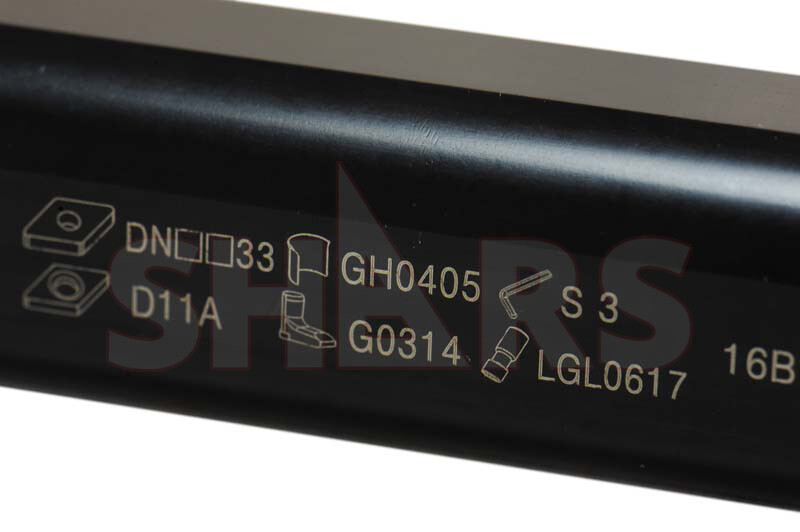 Con Inserti TPGW Nuovi Barra Alesatrice Shars 1/2 95 Gradi - Foto 6