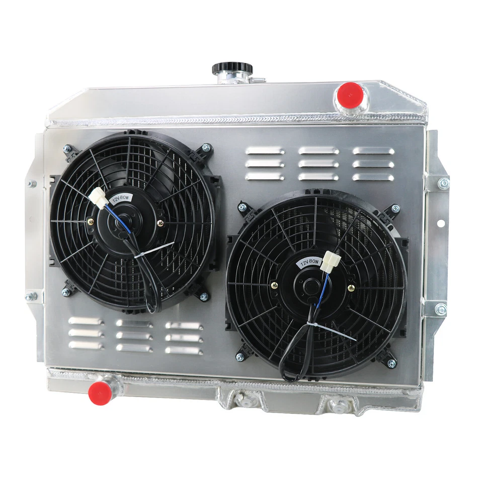 Ventilador de cobertura de radiador 3 fileiras para 1960-1974 AMC Ambassador/58-68 American/68-70 AMX - Imagem 4 de 4