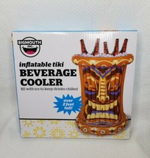 Inflatable Tiki Beverage Cooler Big 2ft Tall Pool Luau Bar Party Hawaiian Totem