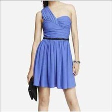 NWT EXPRESS ONE SHOULDER RUCHED DRESS SIZE 2
