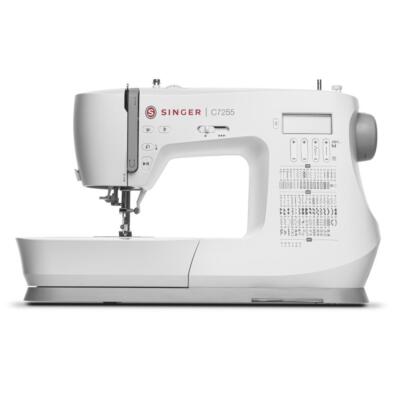 Singer C7255 Computer Nähmaschine LCD-Display Anschiebetisch Metallrahmen robust