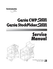 Manuale di servizio GENIE CWP Series e StockPicker Series SU CARTA Part No