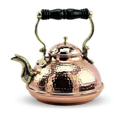 Large Copper Teapot Stovetop, Copper Teapot, Turkish Copper Teapot, Tea Kettle