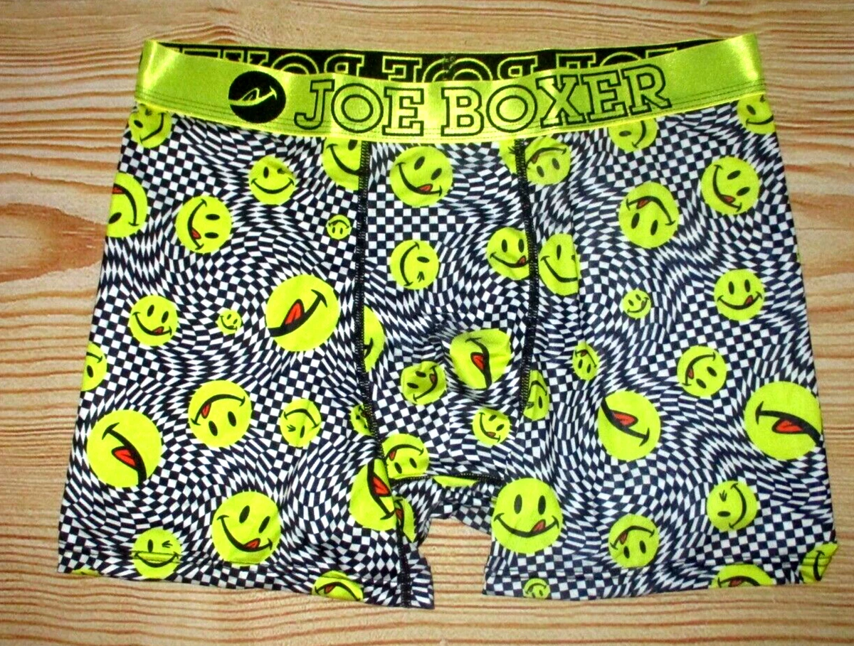 MENS JOE BOXER SMILEY FACE BOXER BRIEF SIZE S (28/30)