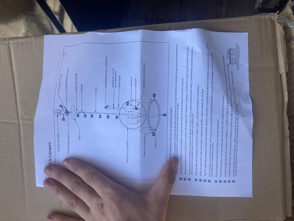 Lámpara de araña Generation Lighting Foto 3 de 4