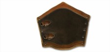 Viking style leather brigandine armor, Medieval leather plated armor, Warrior br