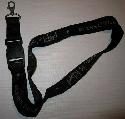 Atze Schroeder Yes, it's clear! Lanyard Lanyard NEW (T13)