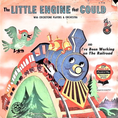 The Little Engine that Could and I've been Working on the Railroad - 45RPM - Picture 2 of 3
