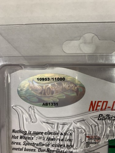 HOT WHEELS SPECTRAFLAME GREEN TNT BIRD 2006 NEO-CLASSICS SERIES #5/6 SERIES 5 - Picture 5 of 5