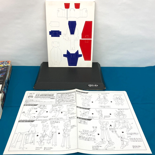 Rare & Vintage ZZ Gundam 3D Puzzle Paper Craft Kit 1/72 Big Scale From Japan - Picture 8 of 22