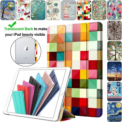 iPad PRO 12.9 4th 3rd 2nd 1st 10.5 9.7 10.9 Case Anti-Scratch Slim PC Clr Grd