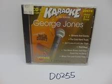New Sealed CDG Chartbuster Karaoke CD 6 6 Songs 20474 George Jones Country