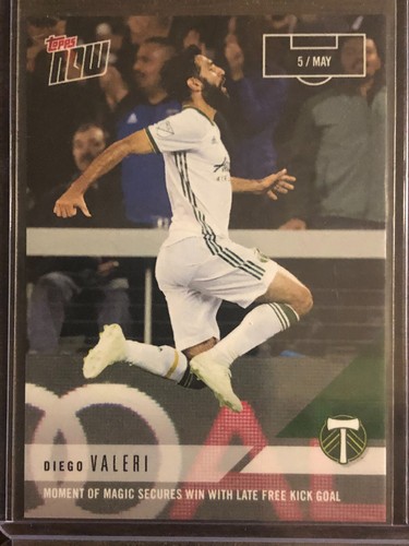 Diego Valeri – Diego Valeri MLS TOPPS NOW® Card 29 - Print Run: 48