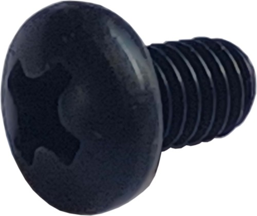 Screw Machine Pan Phillips Steel Black Metric M4 6mm M4-0.7x6 20pcs - Picture 2 of 3