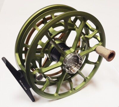 ロス　Ross　Cimarron 5/6　マットオリーブ　5～6番　米国製　美品 Ross Cimarron Fly Reels- matte blue