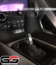 C5 C6 C7 Corvette Mgw Flat Stick Short Throw Shifter Hardbar Delrin Shift Knob