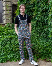 Salopette Donna Corta Estate | Pantaloncini Tutina | Cotone 100% | Cinghie Regolabili | Tasche - Foto 3