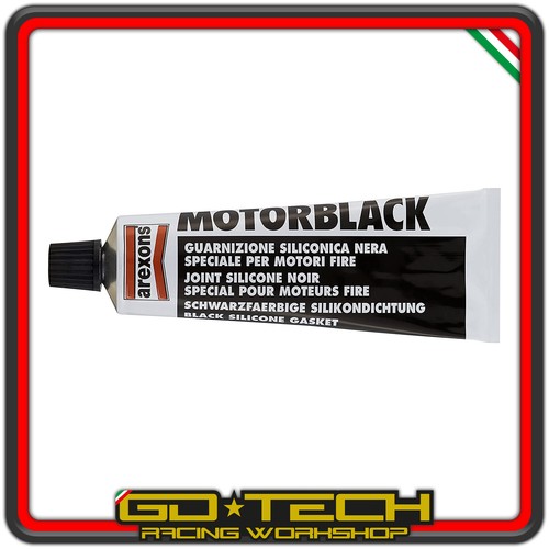 PASTA NERA MOTORI AREXONS MOTORBLACK MASTICE SIGILLANTE per GUARNIZIONI MOTORE - Imagen 5 de 7