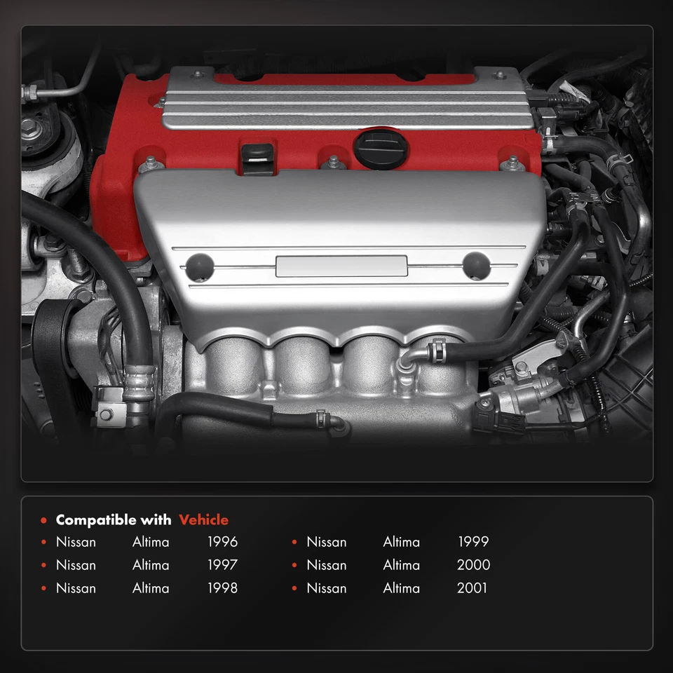 Colector de escape izquierdo con junta para Nissan Altima 1996 1997 1998-2001 desde 2/96 Foto 2 de 4