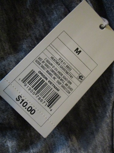 Womens Long Sleeve Turtleneck Cozy T-Shirt - A New Day Heather Gray Medium - Picture 4 of 4