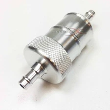 1/4" Flange Silver Fuel Filter for Yamaha & More