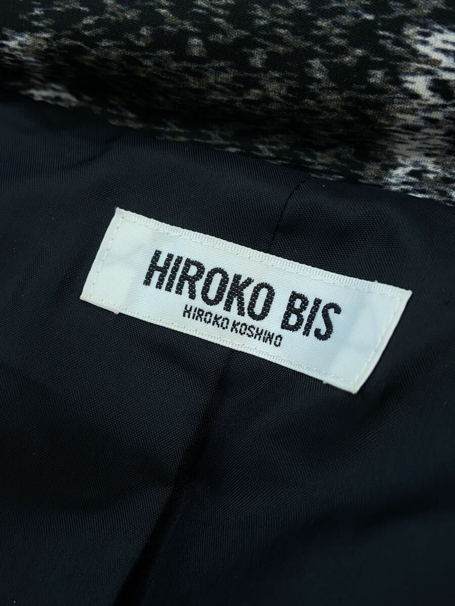 HIROKO BIS◆Down jacket/11/Polyester/BLK/Allover p… - image 3