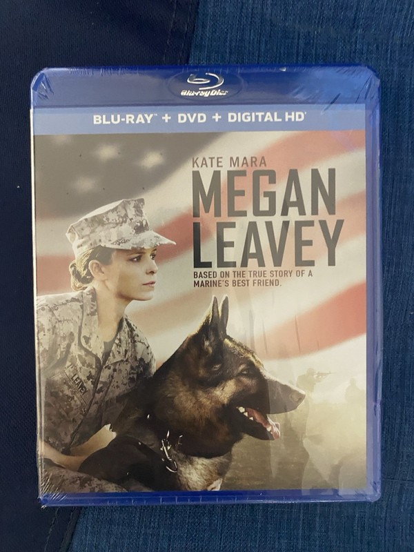 Megan Leavey (Blu-ray + DVD, 2017) Kate Mara No Digital LIKE NEW!