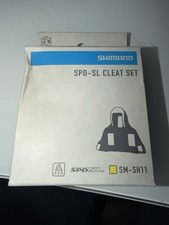 Shimano SM-SH11 Cleat Set for Road Bike Shoes SPD-SL, 6  Float