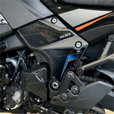 3D Aufkleber Frame Protector kompatibel mit Kawasaki Versys 1100 SE 2026 BU1