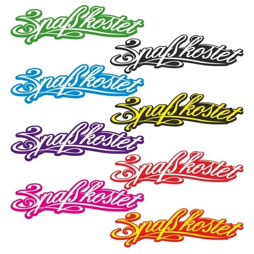 PVC sticker fun costs 15 cm, 22 cm or 70 cm car auto exterior original tuning