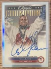 2024 Topps Chrome Olympics Carl Lewis Olympic Champions Refractor Auto #d 56/99