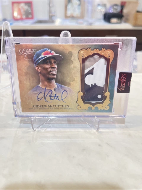ANDREW MCCUTCHEN 2021 Topps Dynasty 1/1 Superfractor LOGO MAN Auto! YANKEES🔥🔥
