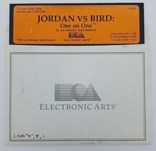 Jordan vs Bird: One on One C64 C128 Commodore 64/128, 1988 TESTED