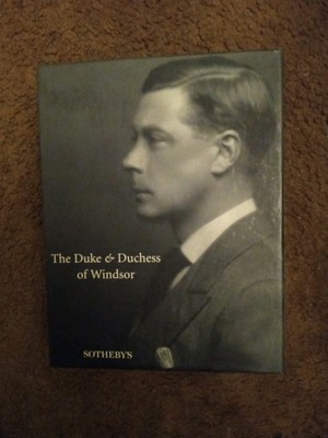 The Duke And Duchess Of Windsor Sotheby's Catalogue Sale 1997 Book Box Set