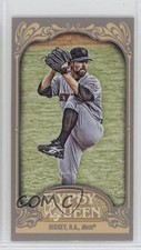2012 Topps Gypsy Queen Mini Straight Cut RA Dickey #223 3d5
