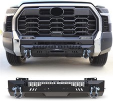 Mid Width Front Bumper Compatible With Toyota Tundra Pickup Truck 2022 2023 2024