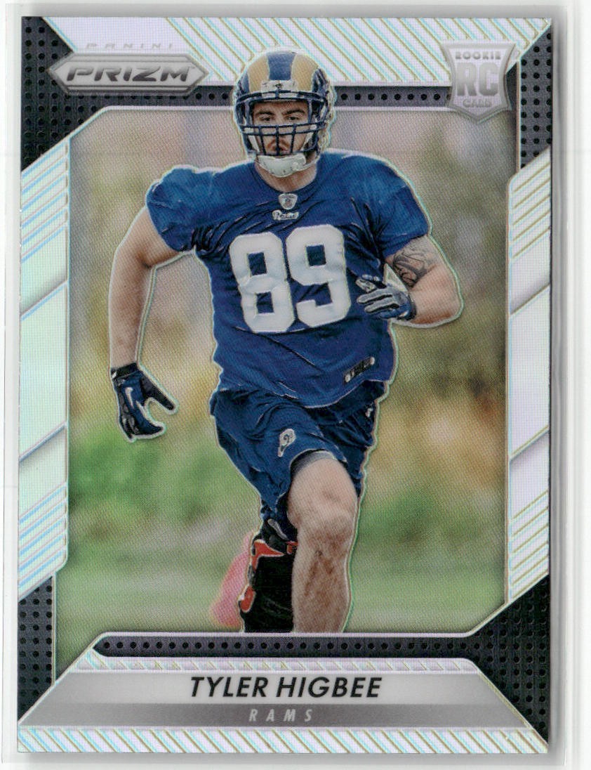 2016 Panini Prizm - Rookie Tyler Higbee #246 Silver Prizm (RC)