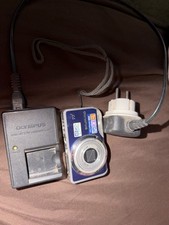 Olympus  -5000 Compact Digital Camera 12MP Blue 5x Zoom Intelligent Auto