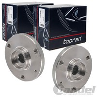 2X Topran Radnabe Vorne Beidseitig Passend FÜR CitroËN AX Saxo Peugeot 106
