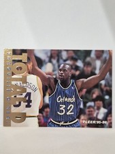 1995-96 Fleer Total D Insert Orlando Magic #7 Shaquille O'Neal