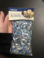 Panacea Decorative Accent's For Flowers Candles Displays -2 Lbs Blue