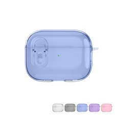 For AirPods 1 2 3 4 Pro AntiScratch Shockpro Clear AirPods Case with Secure Lock