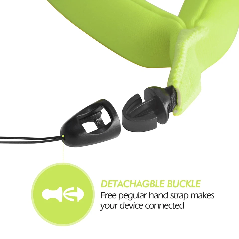 Flotador de cámara impermeable, correa de muñeca flotante para GoPro Hero 11 10 9 8 7 6 5... Foto 2 de 4