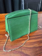 LOUIS VUITTON Epi Trousse Crete Pouch Green M...