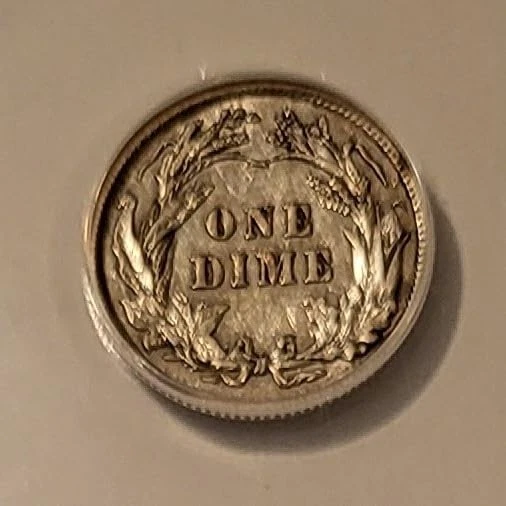 1911 Barber Dime XF45 ANACS - Image 4 of 4