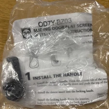 Pella Sliding Door Flat Screen Handle Kit Left Hand Oil Rubbed Bronze OX