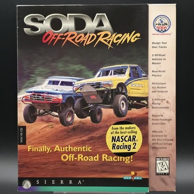 SODA Off-Road Racing, 1997, Big Box, New & Sealed