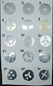 Vintage MIRRO Cookie Pastry Press Replacement Decorator Disc YOU CHOOSE