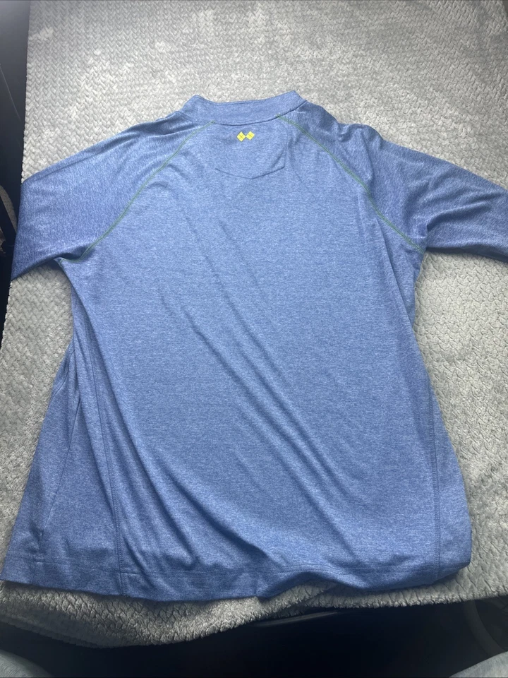 Robert Graham X 1/4 拉链性能套衫 2XL XXL 弹性二手状况完好 — 第 4/4 张图片