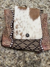 Myra Bag Chinquefoil Backpack model S-4714 . Western-inspired design